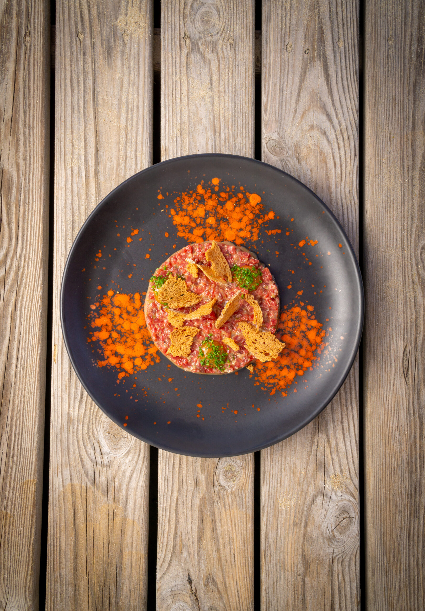Steak Tartar de Solomillo con Gel de Yema